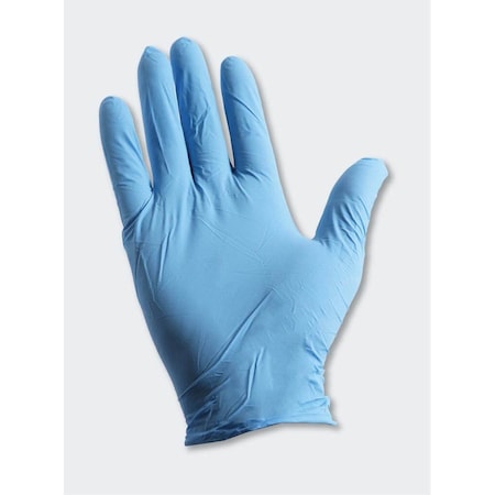 Niflex95 Blue Powder Free 9mil Nitrile Examination Gloves - 12in, 50 Gloves/bx, 10bx/CS, 500PK